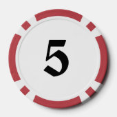 Skull n Bones 5 Poker-Chip Pokerchips (Rückseite)