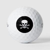 Skull n Bones Black Callaway Warbird Golf Bälle 12