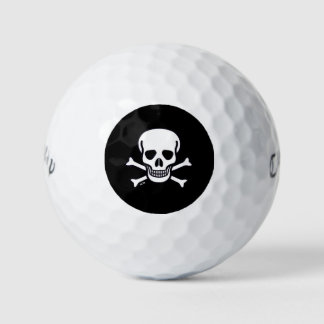 Skull n Bones Black Callaway Warbird Golf Bälle 12