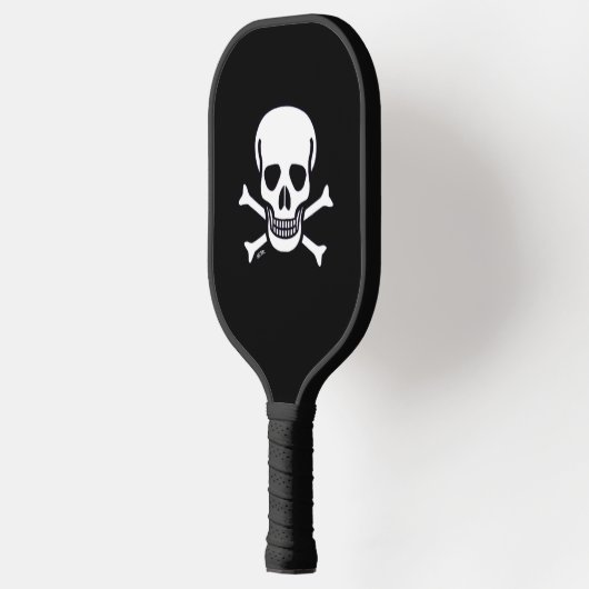 Skull n Bones black pickleball paddle (Links)