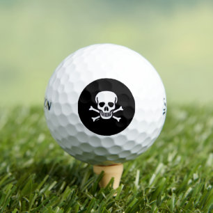 Skull n Bones Black Srixon Soft Fee Golf Bälle