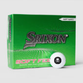 Skull n Bones Black Srixon Soft Fee Golf Bälle (Verpackung)