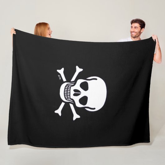 Skull-n-Bones-Fleecedecke Fleecedecke (Beispiel)
