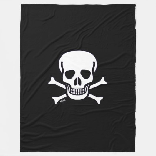 Skull-n-Bones-Fleecedecke Fleecedecke (Vorderseite)
