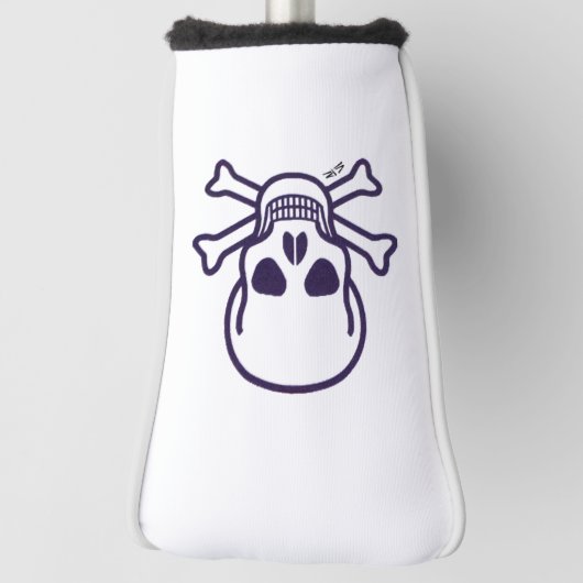 Skull n Bones Golf Pappdeckel Golf Headcover (Rotieren 90)