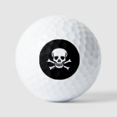 Skull n Bones Golfbälle für Black Value (Vorderseite)