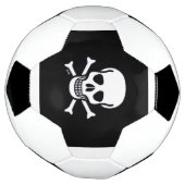 Skull n Bones Schwarzer Fußball (Gedreht)