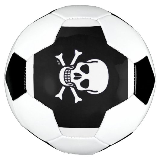Skull n Bones Schwarzer Fußball (Gedreht)