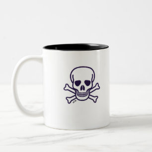 Skull n Bones zwei Töne Tasse