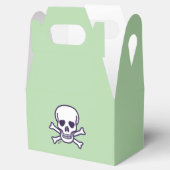 Skull n Knochen Grüne Gable Gvor Box Geschenkschachtel (Geöffnet)