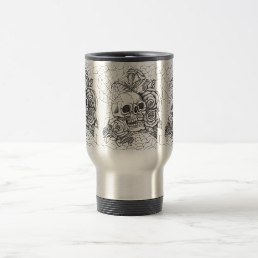 Skull N Rose Tasse (Mittel)