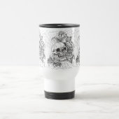 Skull N Rose Travel Mug Reisebecher (Mittel)