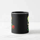 Skull N Roses 3D  Tasse (Zentrum)