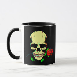 Skull N Roses 3D  Tasse