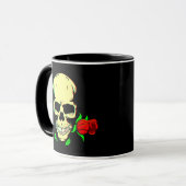 Skull N Roses 3D  Tasse (Vorderseite Links)