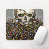 Skull-n-Thorns Mousepad (Mit Mouse)