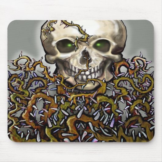Skull-n-Thorns Mousepad (Vorne)