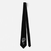 Skull Neck Tie Krawatte (Vorderseite)