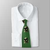 Skull Neck Tie Krawatte (Gebunden)