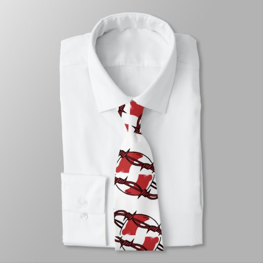 Skull Neck Tie Krawatte (Gebunden)