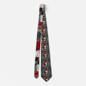 Skull Necktie Krawatte (Rückseite)