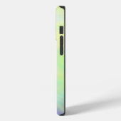 Skull Neon Abbildung auf Aquarellfarben Case-Mate iPhone Hülle (Rückseite / Links)