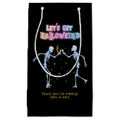 Skull Neon Halloween Halloween Halloween Tanzskele Kleine Geschenktüte (Vorderseite)