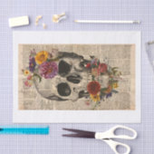 Skull News2 Seidenpapier (Handwerk)