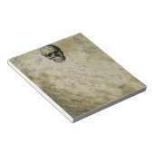 Skull Notepad Notizblock (angewinkelt)