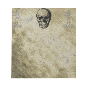 Skull Notepad Notizblock