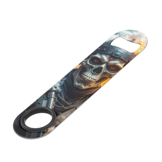 Skull of Doom Speed Flaschenöffner (Vorderseite Schrägansicht)