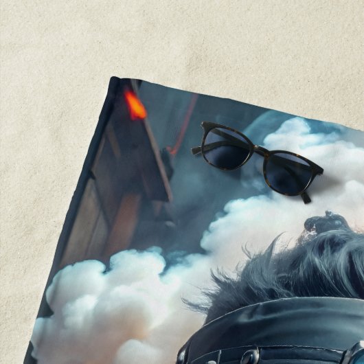 Skull of Doom Strandtuch (Beispiel)