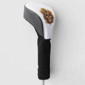 Skull of the Pharaoh Golf Headcover (angewinkelt)