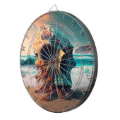 Skull on the beach dartscheibe (Vorderseite rechts)