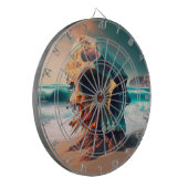 Skull on the beach dartscheibe (Vorderseite Links)