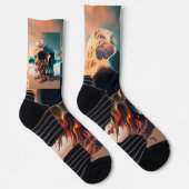Skull on the beach socken (Rechts)