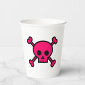 Skull Paper Cups Pappbecher (Rückseite)