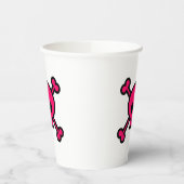 Skull Paper Cups Pappbecher (Links)