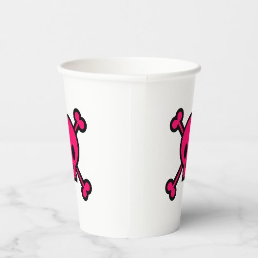 Skull Paper Cups Pappbecher (Rechts)