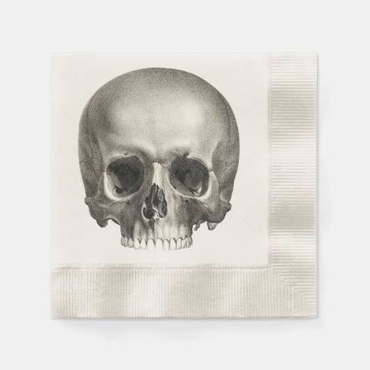 Skull Paper Napkin Serviette (Vorderseite)