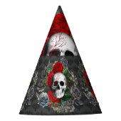 Skull Party Hat Partyhütchen (Vorderseite)