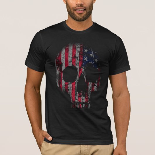 Skull Patriot T-Shirt (Vorderseite)