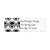 Skull Pattern Elegant Halloween Punk Goth (Vorne)