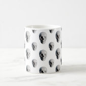 Skull Pattern Halloween Kaffeetasse (Mittel)