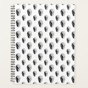 Skull Pattern Halloween Planer