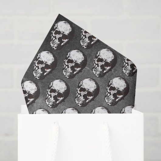 Skull Pattern Halloween Seidenpapier (Geschenktüte)