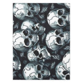 Skull Pattern Halloween Thema Tischdecke (Vorderseite)