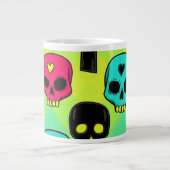 Skull Pattern Jumbo Specialty Mug Jumbo-Tasse (Vorderseite)