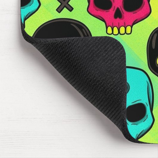 Skull Pattern Mousepad (Ecke)