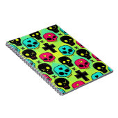 Skull Pattern Notizblock (Rechte Seite)